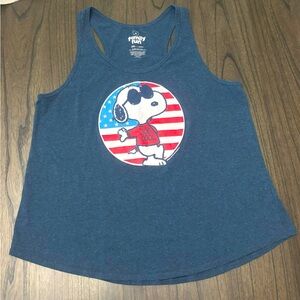 Snoopy/Joe Cool Tank Top Juniors Size 2XL